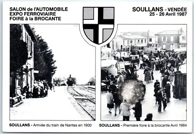 Postcard - Salon De L'Automobile Expo Ferroviaire Foire à La Brocante - France • $2.06