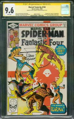 Marvel Team Up 100 CGC 9.6 2XSS Frank Miller Fantastic Four & Spider Man 12/1980 • £395.80