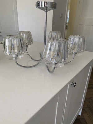 £49.99 • Buy Next Laura Ashley Capri Style 5 Arm Chandelier 