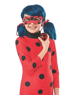 Official Rubies Child Girls Miraculous Ladybug Yo-Yo And Earring Accessory Set • £6.99