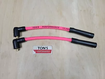 Ton's Pink 10mm Spark Plug Wires Harley 95-03 Sportster XL For Coil Relocation • $27.99