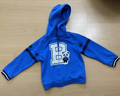 Mayoral Kids Blue Hoodie Panda 2 Years / 24 Months / 92cm • £0.99