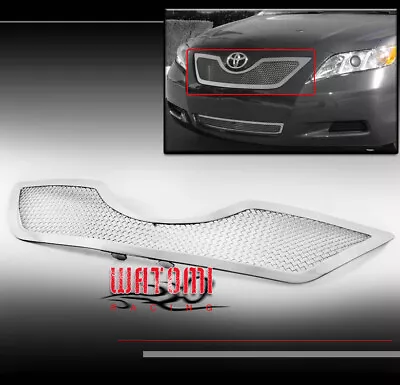 07 08 09 Toyota Camry Main Upper Stainless Steel Mesh Grille Chrome Ce Le Se Xle • $80.95
