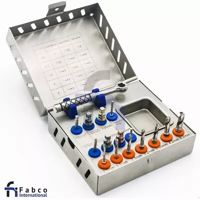 $55 • Buy Dental Implant Surgical Drill Kit Drills Drivers Ratchet Dental Instruments