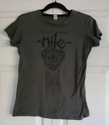 Nile Metal Band Ladies Size M What Should Not Be Unearthed Shirt  FREE SHIPPING! • $20