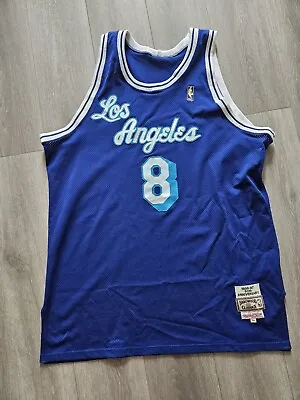 Mitchell Ness M&N Authentic Kobe Bryant Los Angeles LA Lakers Jersey 56 3xl USA  • $274.24