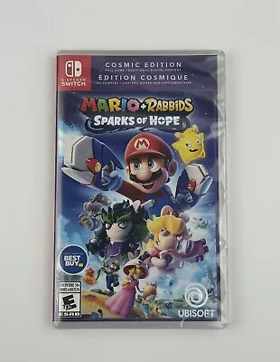 Mario + Rabbids Sparks Of Hope - Nintendo Switch (Cosmic Edition) Sealed In Box • $24.94