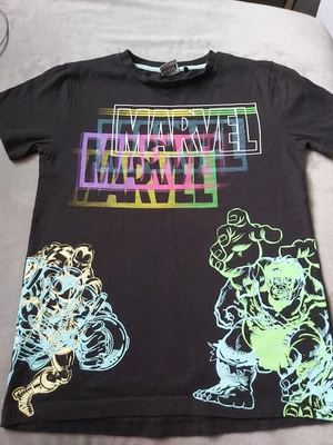 £2 • Buy Boys Next Marvel T Shirt UK Age 8