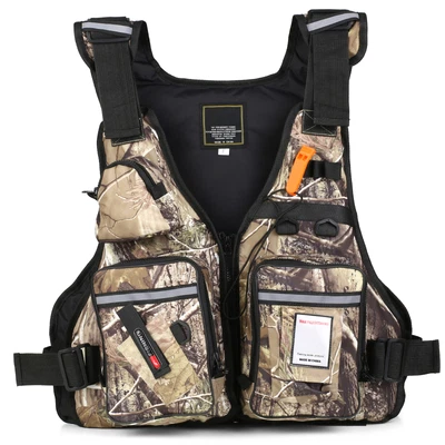 £26.99 • Buy Multi-pocket Fishing Vest Lifejacket Fishing Waistcoat Adjustable Jacket A M9W3