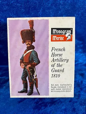 Sealed Vintage Monogram Merit French Horse Artillery Of The Guard 1810 Figurine • $44.95
