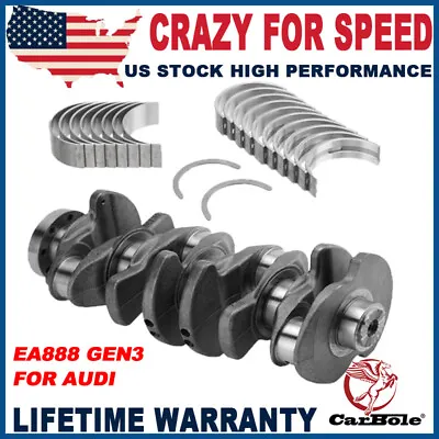 Crankshaft & Bearing For Audi A4 TTS S3 Q3 VW Golf 7R GTI 2.0 T EA888 Gen3 CJX • $44.14