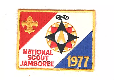 S2 56 Oa Bsa Scouts 1977 NATIONAL JAMBOREE BACK PATCH • $9.99