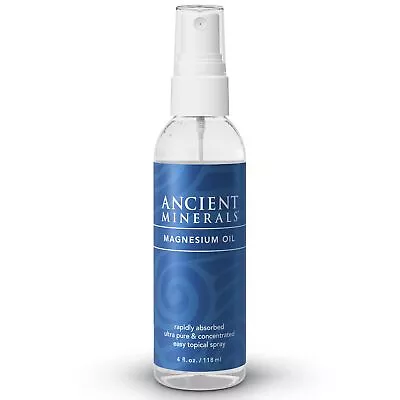 Ancient Minerals Magnesium Oil Spray Bottle High Concentration Topical Genuin... • $18.37