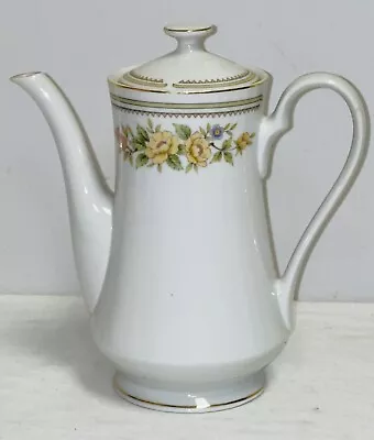 Japan Montgomery Ward Fine China ROSE GARDEN 9  COFFEE POT W/ LID • $50