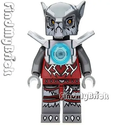 CM120 Lego Legends Of Chima Wolf Tribe - Wakz Minifigure With Armor 70004 NEW • $20.41