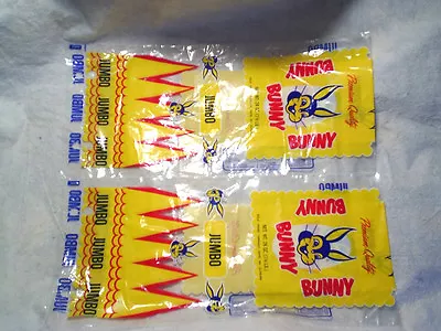 2-BUNNY BREAD VINTAGE BREAD WRAPPERS BAGJumbo Bake-rite Bakingplover Wisconsin • $11.89