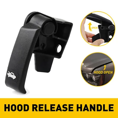 For 1999-2006 CHEVY GMC TRUCK FOR HOOD RELEASE HANDLE BLACK 2000-2006 SUV • $10.99