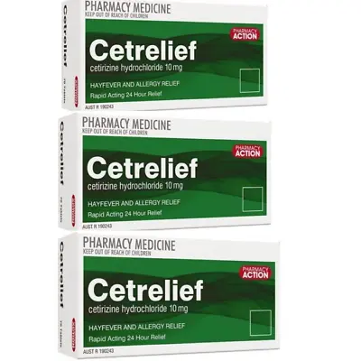 320 Tabs Cetrelief -same As Zyrtec- Cetirizine 10mg (post W/ Tracking) Exp 01/26 • $42.65
