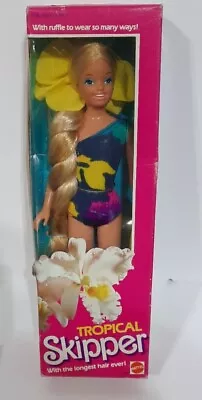 Vintage 1985 Barbie Tropical Skipper #1021 Mattel NRFB NOS  • $38.50