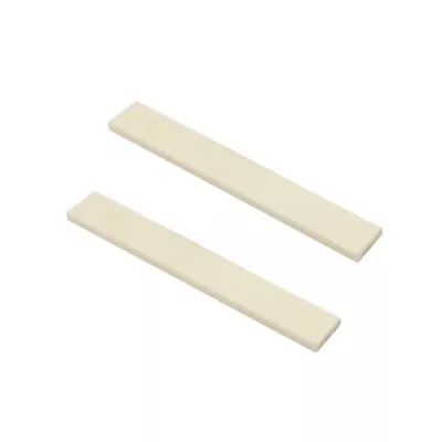 2pcs Blank Guitar Nut Saddle Bone 80mm Uncarved Nut For Classical Guitar Parts • $14.30