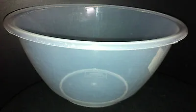 Whitefurze Or Vpl & Clear Plastic Mixing Bowls For Cookingbaking Food • £1.99