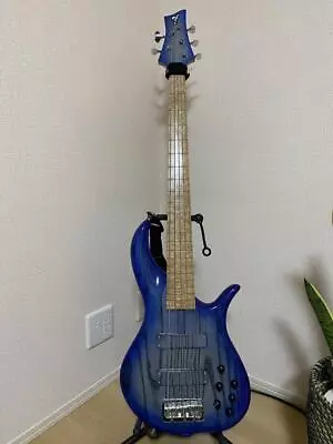 Electric Bass Guitar F-bass NB5 Blue Burst Made In Canada With Semi-Hard Case • $6950