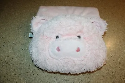 $25 • Buy My Pillow Pets Blanket Pink Pig 50  X 35  Plush CUTE!