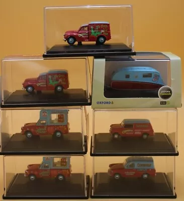 £5.99 • Buy Oxford Diecast  Mini Van, Morris.  Ford Anglia  Or Caravan Chipperfields Circus
