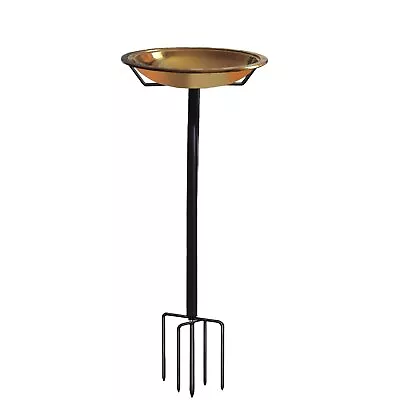 Bird Bath Detachable With Metal Stake StandBirdbath Bowl Birdfeeder With 5-P... • $44.40