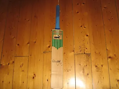 $299 • Buy Merv Hughes Australian Champion Signed Cricket Bat Memorabilia FULL SIZE