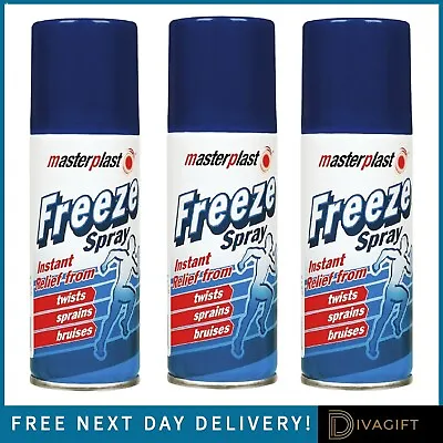 150ml Emergency Cold Freeze Freezing Massaging Spray Deep Muscular Pain Relief • £22.99