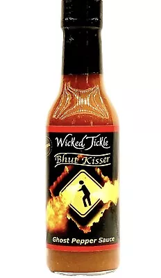 Ghost Pepper Hot Sauce Wicked Tickle Bhut Kisser Very Hot Award Winning Sauce • £8.04