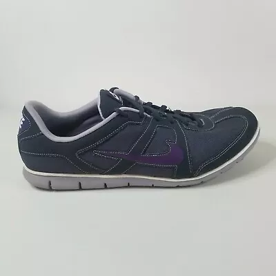 $23.99 • Buy Nike Womens 11 Running Shoes Oceania Black Purple Sneakers