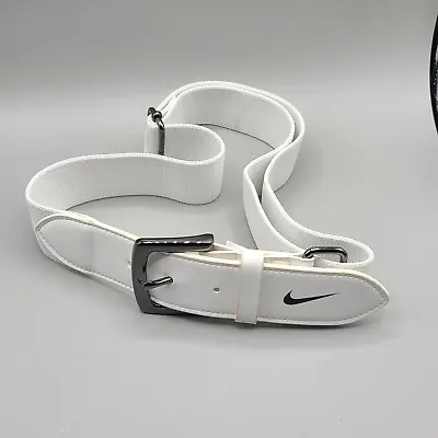 Nike Baseball 2.0 Adult Baseball Softball Belt Adjustable White • $14.99