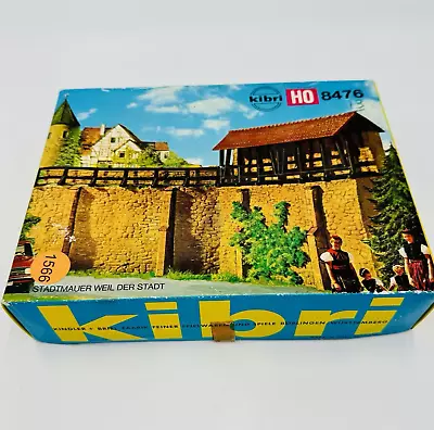 Kibri B-8476 HO Scale Stadtmauer City Wall Der Stadt New Open Box Complete • $36.79