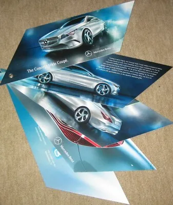 Mercedes CLA Concept Style Coupe Brochure From 8/2012 10 Pages • $3.73