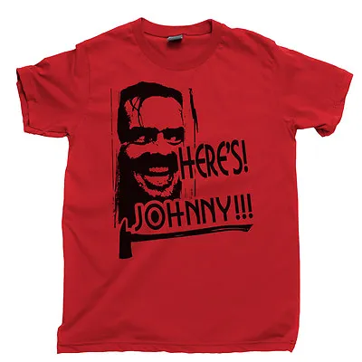 £17.47 • Buy HERES JOHNNY T Shirt Jack Nicholson All Work And No Play THE SHINING Kubrick DVD