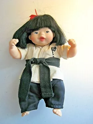 Vintage 8  Soft MIELER DOLL JMB Jacobsen Kung Fu Karate Asian Thumb Sucker  • $17.95