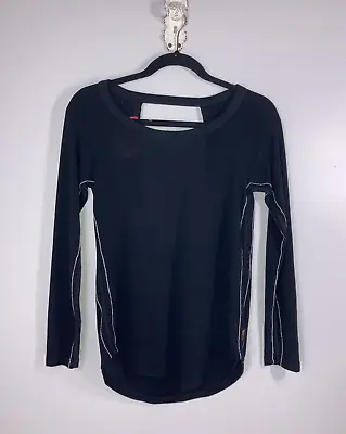 TRUNK LTD Size XS Women's Black Solid Long Sleeve Open Back NWT • $39.99