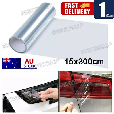 15cm X 3m Clear Vinyl Film Wrap Bra Car Anti-Scratches Shield Paint Protector AU • $13.99