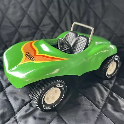 Vintage Tonka Toy Mini Beach Fun Buggy Green Pressed Steel 1970's Retro 52790 • $20