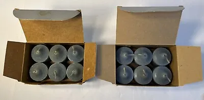 PartyLite Votive Lot 2 Boxes V0663 Freesia Scented Candles 12 Light Blue • $17.99