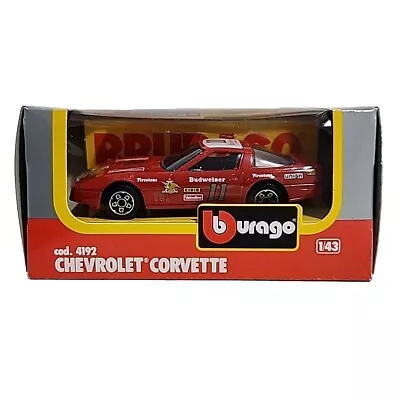 Bburago Cod. 4192 Chevrolet Corvette Racing Vintage 1/43 Scale Die-cast Model • $9.99