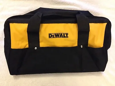 New Dewalt DCK019 Tool Bag Heavy Duty Ballistic Nylon 19” X 12  X11  W 6 Pockets • $32.19
