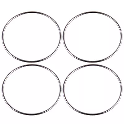 4Pcs Magic Chinese Linking Rings Set Magnetic Lock Kids Party Show Stage Trickym • £6.44