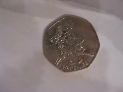 RARE 50p Coin 50 Pence Coin Olympics Fencing 2011 • £2.89