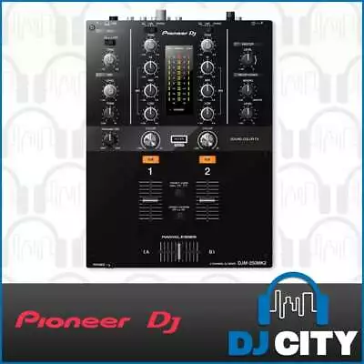 Pioneer DJM-250mk2 DJ Mixer 2 Channel W/ Filter Colour FX & DVS Compatible + USB • $759