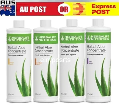 Herbalife Herbal Aloe Concentrate (4 Flavors) 473ml - AU Express Delivery • $76