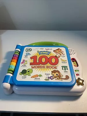 VTech Leapfrog Learning Friends 100 Words Electronic English Spanish Toy Book • $10