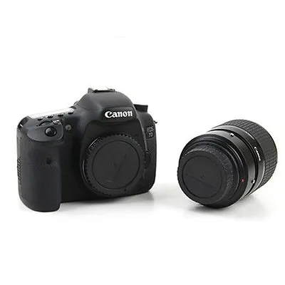 Cover Lens Camera Body REAR Cap FOR CANON EOS 20D 600D 550D 500D 450D 400D • £1.19